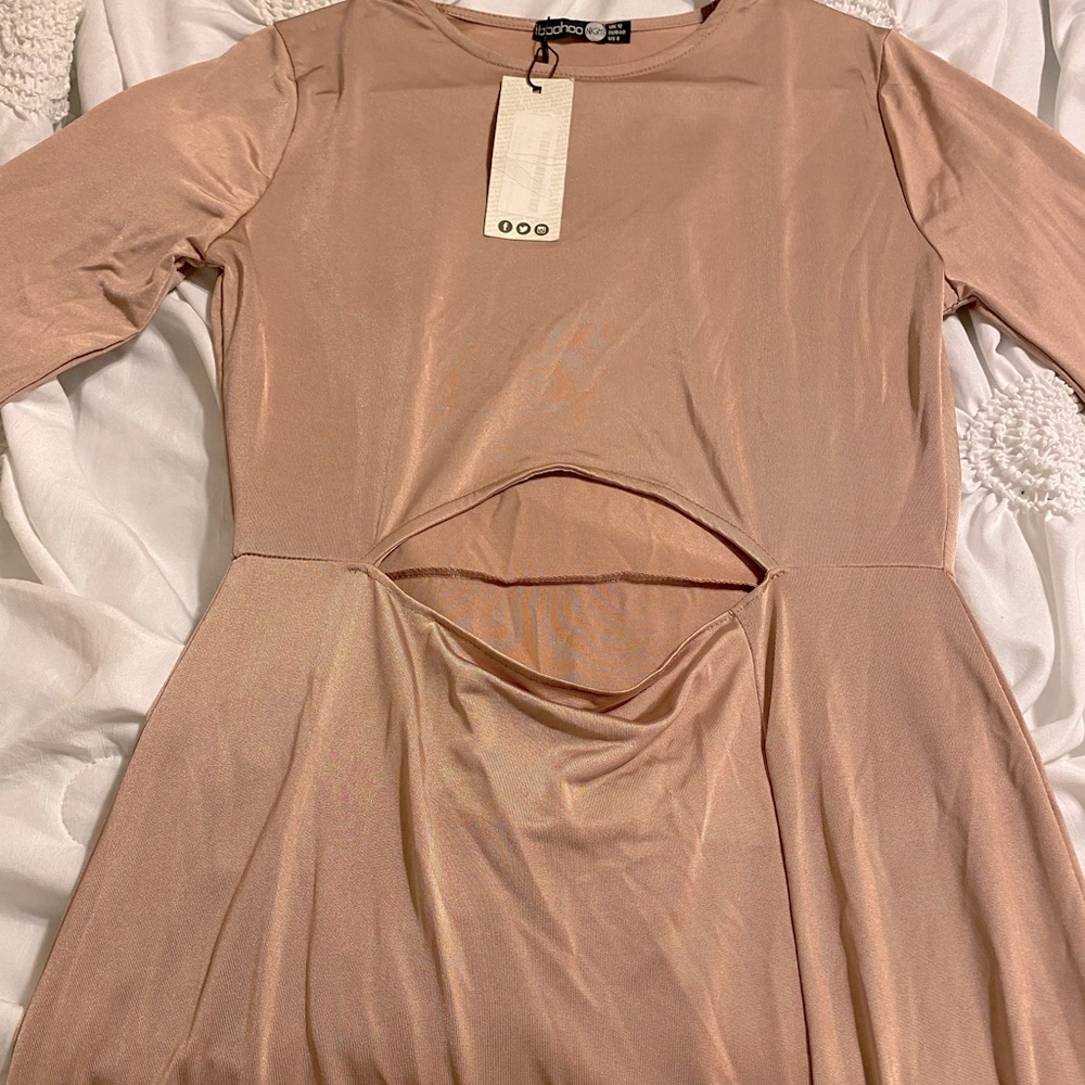 Cut out midi dress